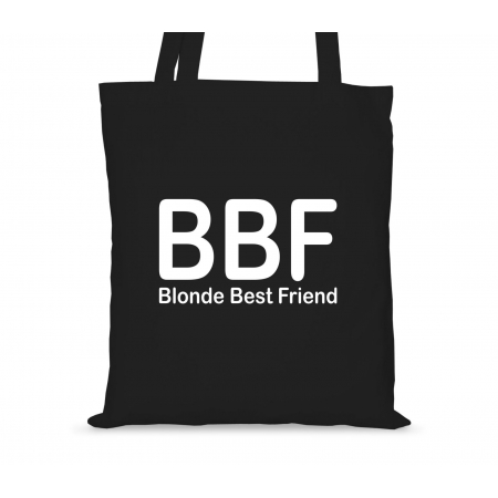 Torba bawełniana dla przyjaciółki, przyjaciółek BBF Blonde Best Friend